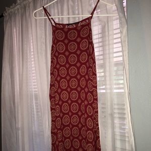 Brandy Melville  Pattern Red Dress